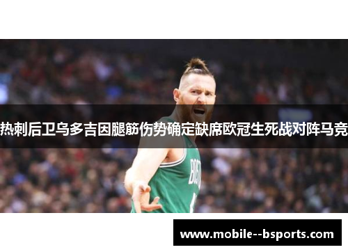 热刺后卫乌多吉因腿筋伤势确定缺席欧冠生死战对阵马竞